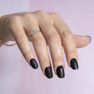 unghie nere opache-1